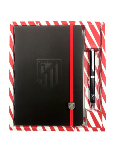 Pack regalo agenda con bolígrafo Atlético de Madrid