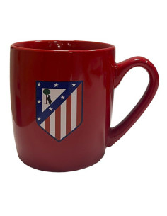 Taza Atlético de Madrid cerámica roja 400 ml. caja regalo 2