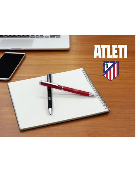 Set 2 bolígrafos metálicos Atlético de Madrid