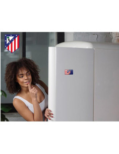 Atlético de Madrid imán rectangular escudo rojiblanco 2