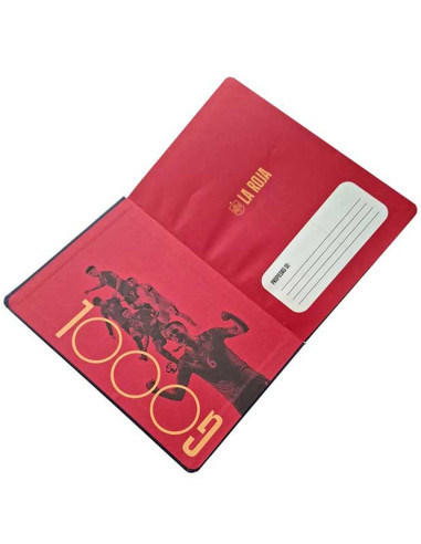 Notebook Selección Española 96 hojas 14,5x21 cm