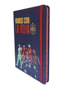 Notebook Vamos con la Roja 96 hojas 14,5X21 cm. 2