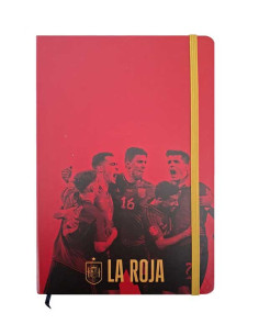 Notebook Selección Española La Roja 96 hojas 14,5x21 cm.