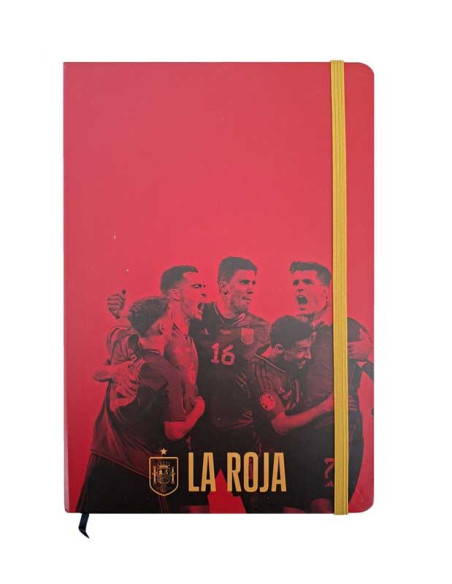 Notebook Selección Española La Roja 96 hojas 14,5x21 cm.