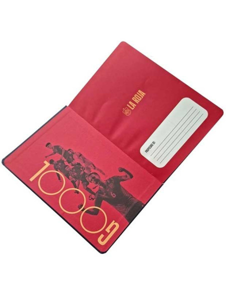 Notebook Selección Española La Roja 96 hojas 14,5x21 cm.