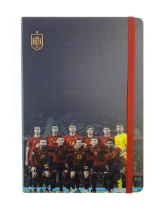 Notebook Selección Española con 96 hojas 14,5x21cm.