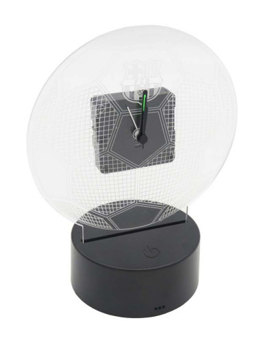 FC Barcelona reloj metacrilato con luz Led multicolor