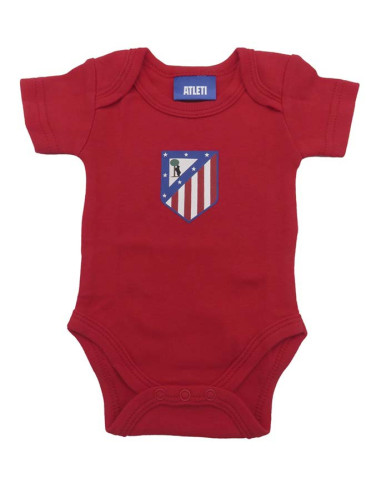 Set bebé Atlético Madrid gorro body guantes y manoplas