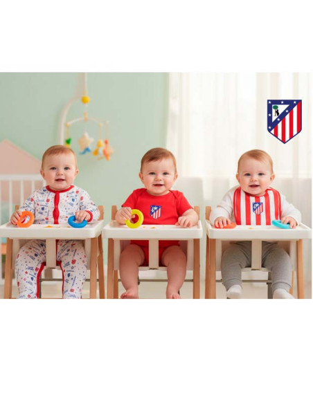 Atlético de Madrid set bebé 3 piezas 3/6 meses