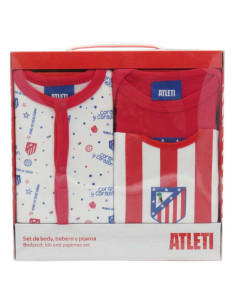 Atlético de Madrid set bebé 3 piezas talla 6/9 meses