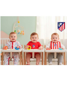 Atlético de Madrid set bebé 3 piezas talla 6/9 meses 2