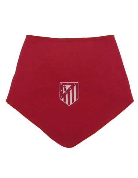 Atlético de Madrid set 3 baberos 100% algodón