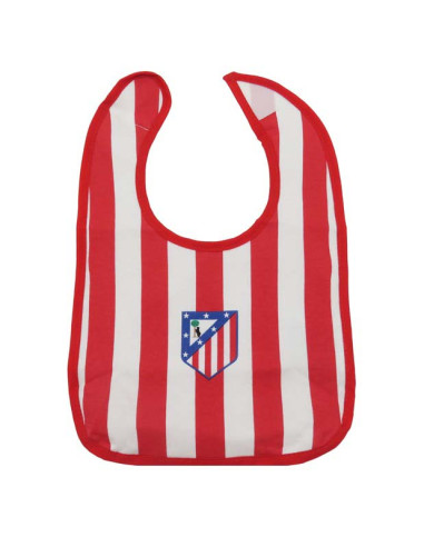Atlético de Madrid set 3 baberos 100% algodón