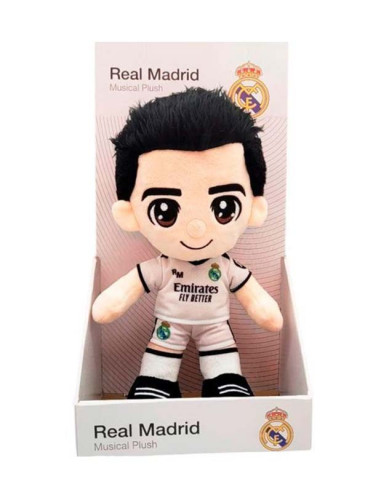 Real Madrid jugador musical de peluche 32 cm