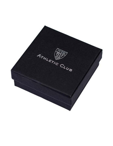 Pulsera piel negra Athletic Club lazos negro y marrón