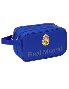 Real Madrid neceser 2 departamentos cierres cremallera