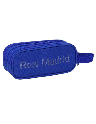 Real Madrid estuche portatodo escolar triple