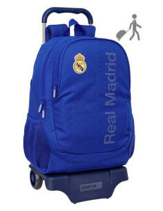 Mochila grande Real Madrid 2026 con carro escolar