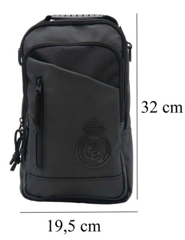 Real Madrid Bandolera multibolsllos cross body