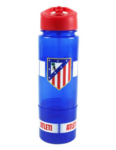 Atlético de Madrid botella con snack 450 ml y 150 ml