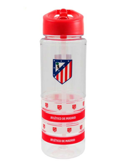 Atlético de Madrid botella 700 ml. con 4 pulseras silicona