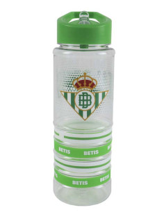 Real Betis botella 700 ml. con 4 pulseras de silicona