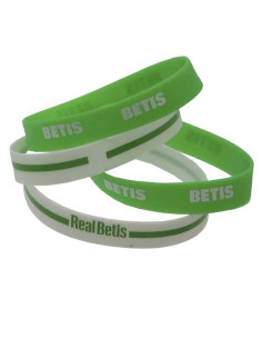 Real Betis botella 700 ml. con 4 pulseras de silicona 2