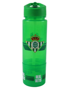 Real Betis Botella cantimplora con snack 450 ml y 150 ml