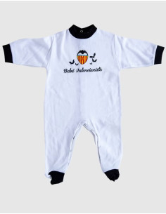 Pelele pijama Valencia CF bebés y niños pequeños