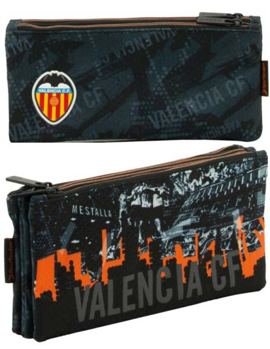 Valencia CF estuche portatodo triple 2026