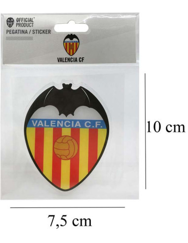 Valencia CF sticker con relieve escudo
