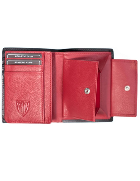 Cartera billetero de piel Athletic Club tarjetero y monedero