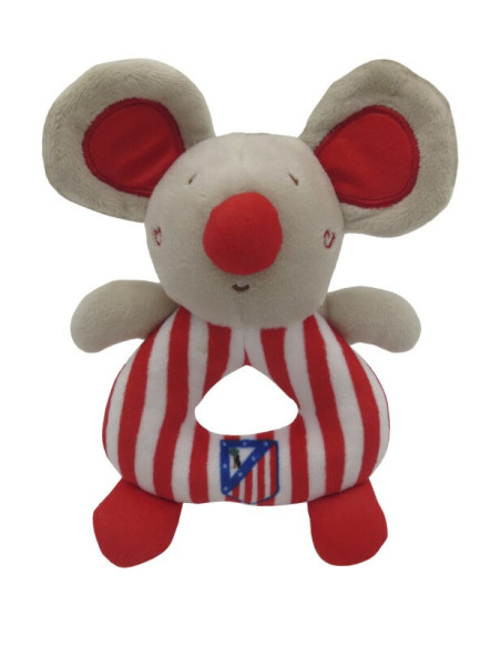 Sonajero Atlético de Madrid ratoncito de peluche Wandi