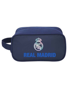 Real Madrid Portatodo Jumbo con cierre cremallera 22x12x12 cm
