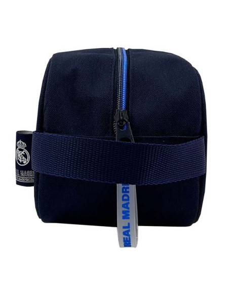 Real Madrid Portatodo Jumbo con cierre cremallera 22x12x12 cm