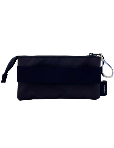 Real Madrid Estuche porta todo triple 22x11x4 cm
