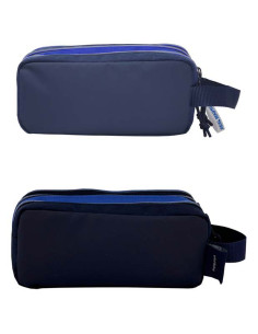 Real Madrid Estuche triple portatodo 22x10x7 cm 2
