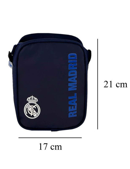 Real Madrid bolso bandolera sport juvenil 17x21x9 cm