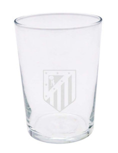 Atlético de Madrid vaso cristal agua 270 ml 11x8x7,5 cm