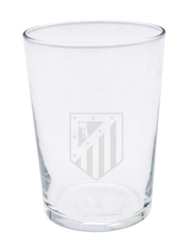 Atlético de Madrid vaso cristal agua 270 ml 11x8x7,5 cm