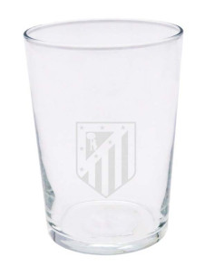 Atlético de Madrid vaso de cristal con escudo Atleti 500 ml