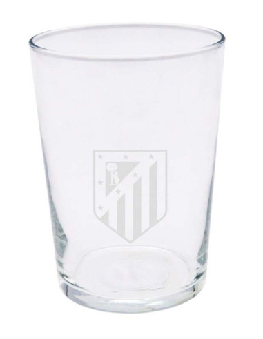 Atlético de Madrid vaso de cristal con escudo Atleti 500 ml