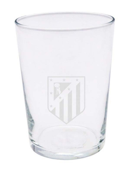 Atlético de Madrid vaso de cristal con escudo Atleti 500 ml