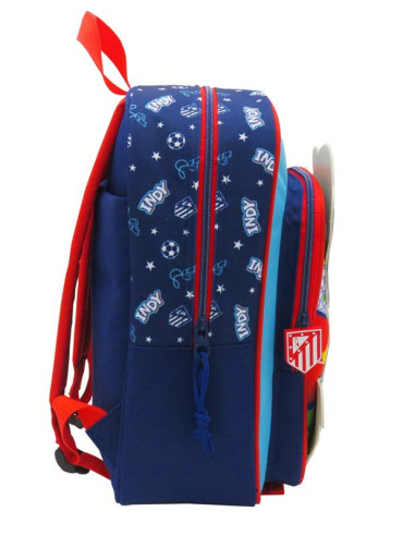 Atlético de Madrid Mochila escolar infantil Indi 35x26x12 cm