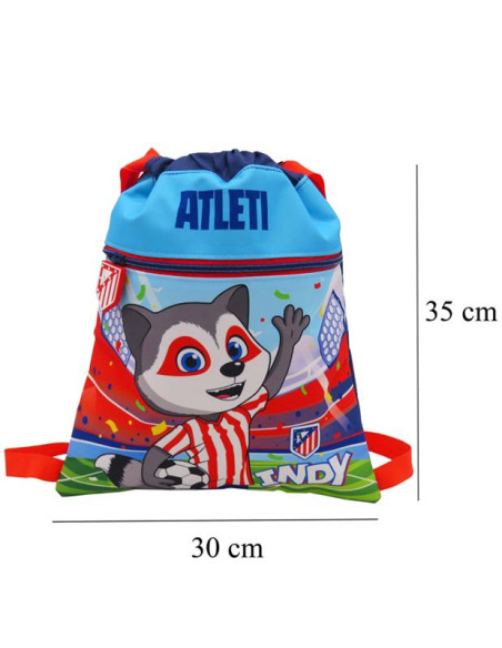 Atlético de Madrid Mochila saco Indi 30x35 cm