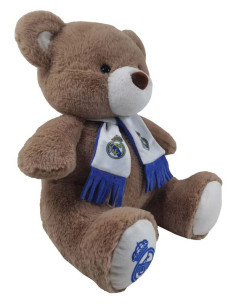 Real Madrid Osito de peluche con bufanda 32x30 cm 2