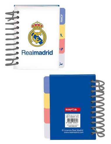 Bloc de notas A7 Real Madrid 1ªequip 2026/27_ 10,5x7,4 cm