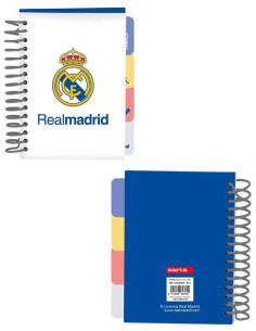 Bloc de notas A6 Real Madrid 1ªequipación 2026-27_10,5x14,8 cm