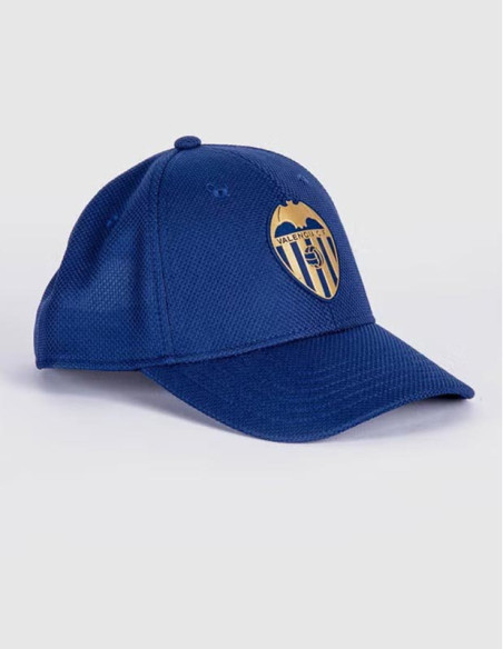 Gorra Valencia CF Premiun color azul juvenil y adulto