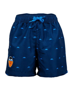 Bañador Valencia CF murciélagos azul infantil